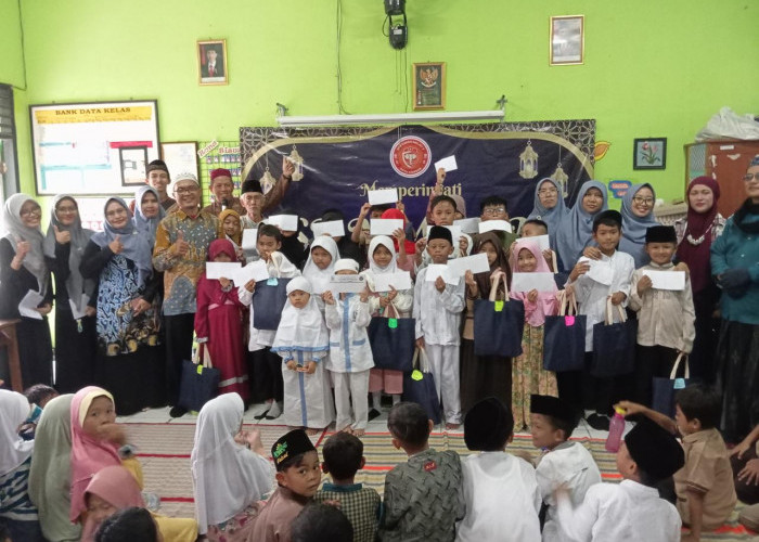 Gebyar Isra Mi'raj SDN Kebon Melati II Meriah 