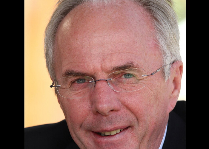 Sven Goran Eriksson Meninggal Dunia, Pangeran William dan FA Ucapkan Belasungkawa