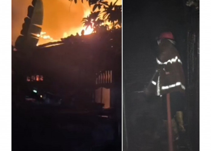 Diduga Korsleting Listrik, Rumah di Gunung Jati Cirebon Terbakar, Segini Nilai Kerugiannya