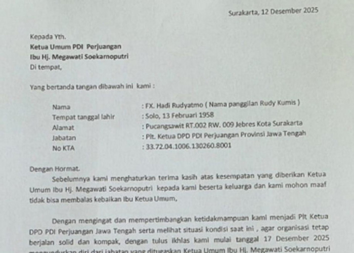 Drama Politik PDIP Jateng Memanas: FX Hadi Rudyatmo Mundur, Ada Apa di Balik Batalnya Konferda?