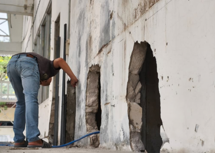 Update Rehabilitasi Gedung Setda Kota Cirebon, Rehabilitasi Ditargetkan 110 Hari