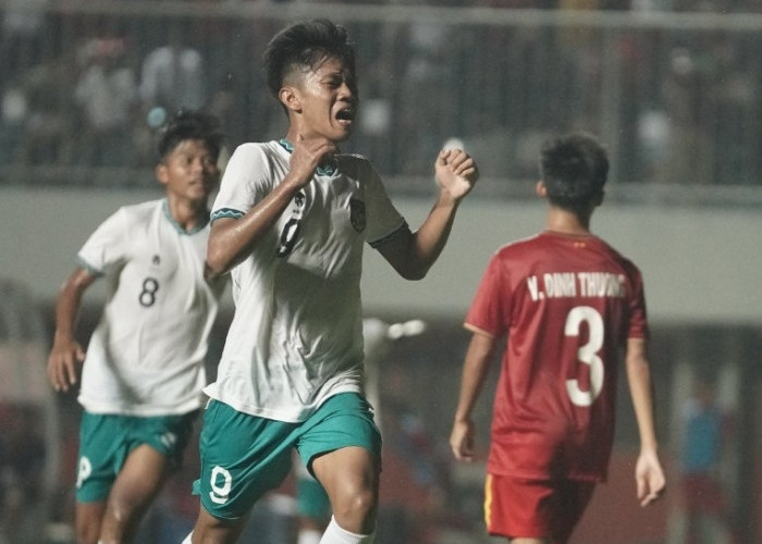 Final Piala AFF U-16, Babak Pertama, Indonesia vs Vietnam Unggul 1-0