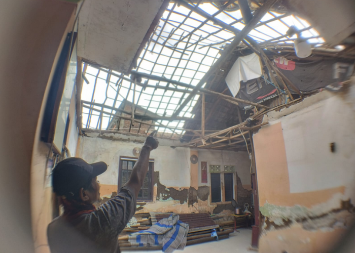 Rumah Warga Kalijaga Kota Cirebon Nyaris Ambruk, Menanti Bantuan Pemerintah