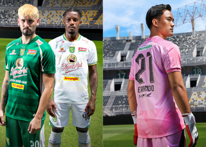 Persebaya Pamer Jersey Buatan Indonesia, Ringan, Kuat dan Ada Kartu Pemain Rare 