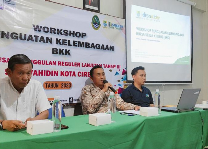 SMK Wahidin Gelar Penguatan BKK kolaborasi Bersama Disnaker 
