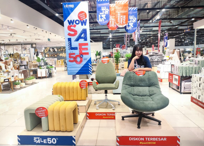 Diskon 50 Persen, Harga Sofa dan Lemari di Informa Living Plaza Cirebon Jadi Segini