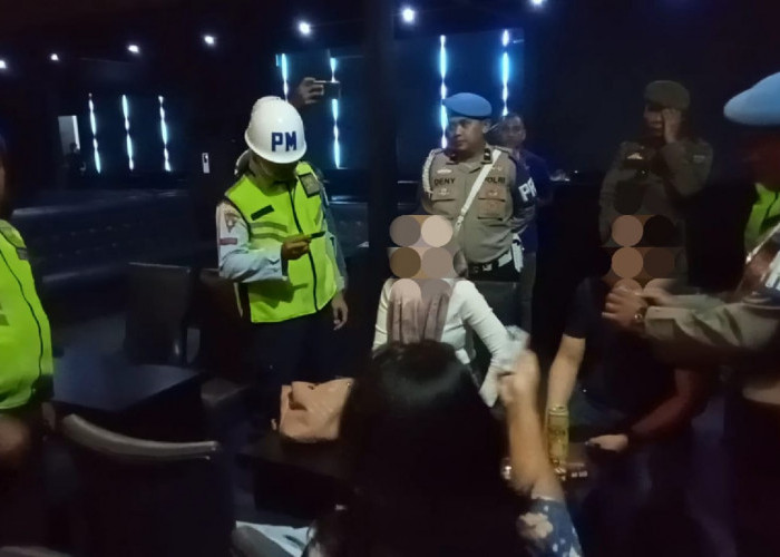 Polisi Militer  dan Petugas Gabungan Gelar Razia Serentak Tempat Hiburan Malam di Cirebon, Ini Hasilnya