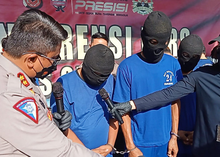 Tiga Pencuri Spesialis Pagar Rumah Diringkus Timsus Satreskrim Polres Cirebon Kota