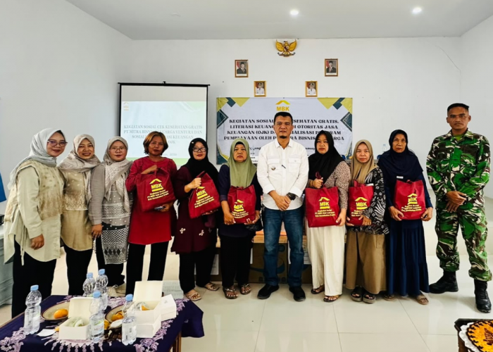 PT MBK Gelar Cek Kesehatan Gratis dan Salurkan Bantuan Alkes di Lohbener Indramayu