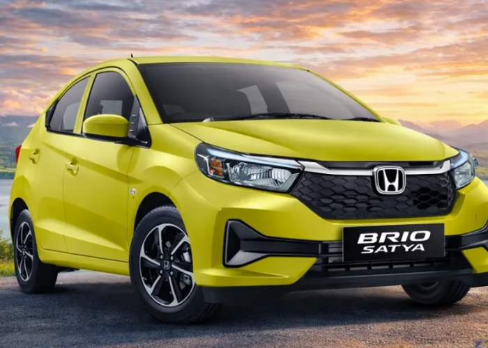 Honda Brio Satya E CVT 2023 Bekas Turun Harga, 1.2L, 90 PS, 110 Nm, Irit, Kompak dan Sensor Parkir Belakang