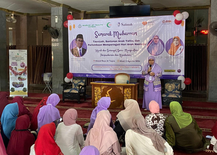 Salimah Launching Komunitas Perempuan Sehat Peduli Lingkungan