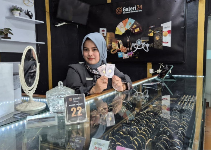 Harga Emas Batangan di Galeri 24 Tembus Rp2,9jutaan, Permintaan Terus Meningkat
