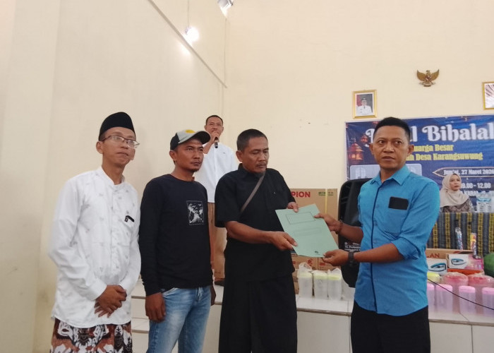 Momentum Halalbihalal, UPZ Karangsuwung Luncurkan Program Sosial dan Ekonomi