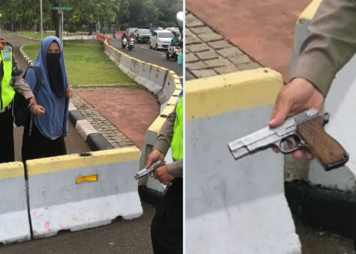Siti Elina Penerobos Istana Merdeka mengaku Dapat Wangsit, Barang Bukti Bukan Hanya Pistol