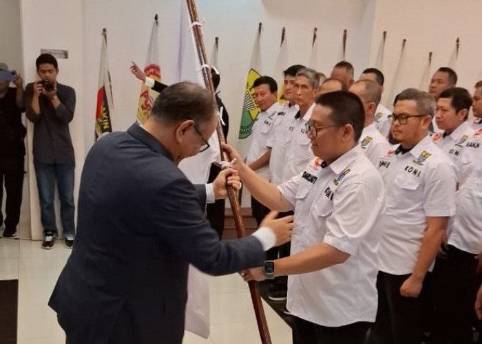 Ketua KONI Kota Cirebon Handarujati Resmi Dilantik, Langsung Fokus Hadapi BK Porprov