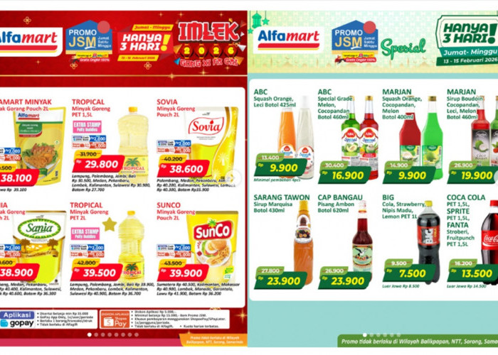 Promo JSM Alfamart 13–15 Februari 2026: Daftar Diskon Terbaru, Cara Cek Katalog dan Tips Belanja Hemat