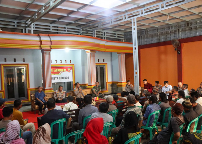 Polresta Cirebon Gelar Ngopi Aspirasi Bersama Berbagai Unsur Masyarakat Pangenan