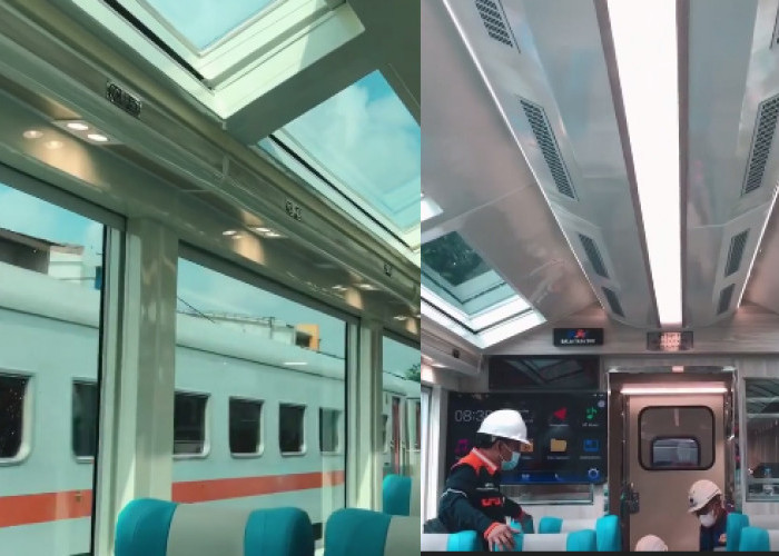 Keren, PT KAI Luncurkan Kereta Api Panoramic, Pertama di Indonesia