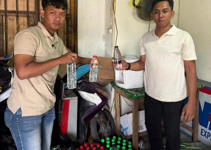 Satresnarkoba Polres Cirebon Kota Gerebek Warung Penjual Miras Ilegal di Pegambiran, Ini Hasilnya 
