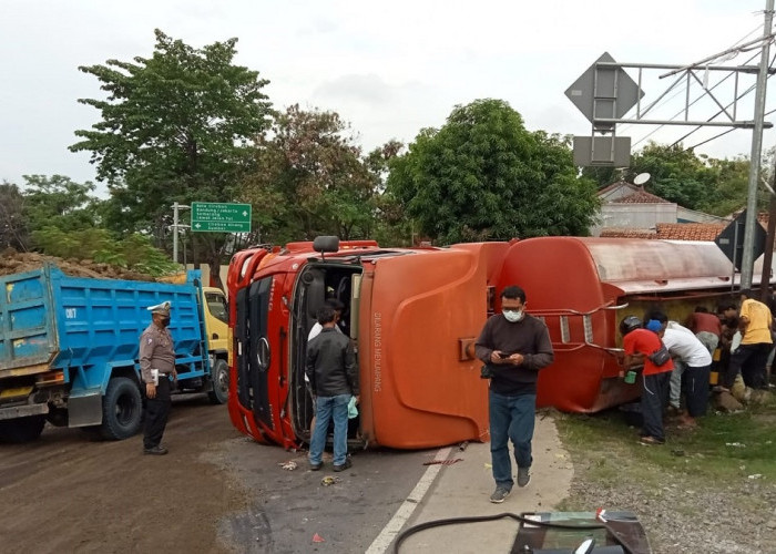 Kecelakaan Truk Tangki Pertamina di Cirebon, Bukan Mencuri, Ternyata Ini Alasan Warga Ambil Pertalite