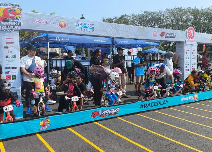 Push Bike Cirebon Open Race 2024 Diikuti Ratusan Riders Cilik