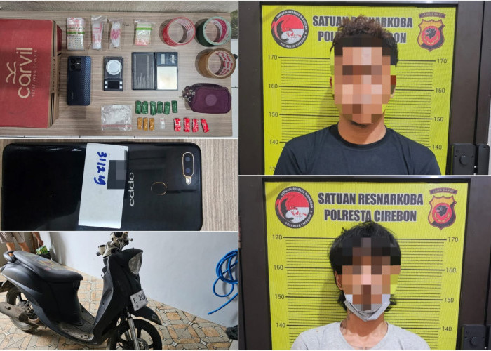 Edarkan Sabu di Cirebon, Dua Pemuda Ini Terancam 12 Tahun Penjara