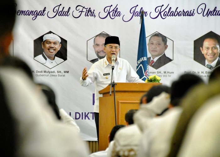 Hadiri Halal Bihalal, Wagub Jabar Punya Harapan Ini Kepada PTS 
