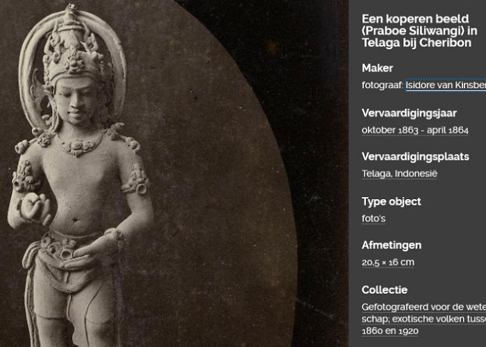 Poto Prabu Siliwangi Ada di Museum Belanda, Seperti Ini Wajah Aslinya?