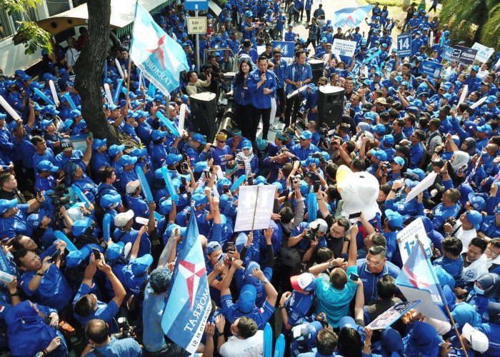 Bacaleg Partai Demokrat se-Indonesia Sudah Mendaftar di KPU Setiap Daerah