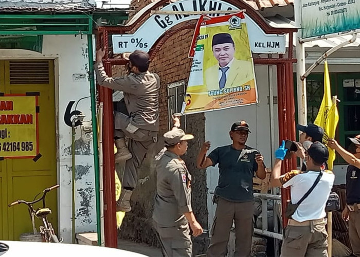 Keberanian Satpol PP Kota Cirebon Diapresiasi oleh Bawaslu, Begini Kalimatnya  