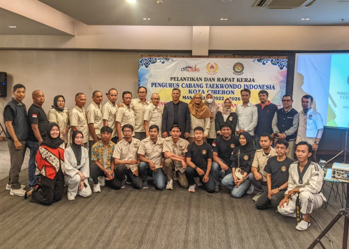 Pengurus Cabang Taekwondo Indonesia Kota Cirebon Resmi Dilantik, Masa Bakti 2022-2026