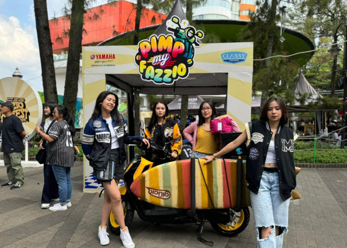 Yamaha Fazzio Modifest, Ajang Lifestyle Modifikasi untuk Pamer Inspirasi dan Kreasi Anak Muda Pertama 