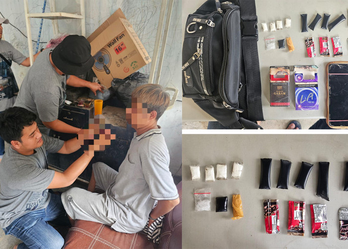 Residivis Kasus Narkoba Kembali Diciduk Polisi di Cirebon, 11 Gram Lebih Sabu-sabu Disita