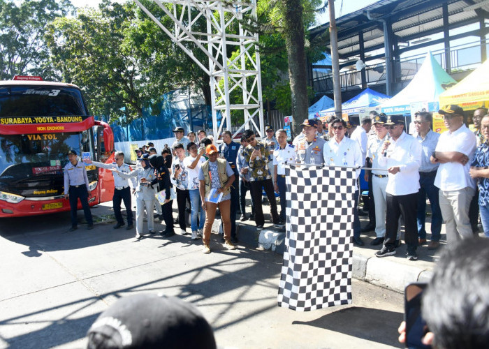 Mudik Gratis Jabar 2026 Resmi Diberangkatkan, 74 Bus Antar 3.000 Pemudik