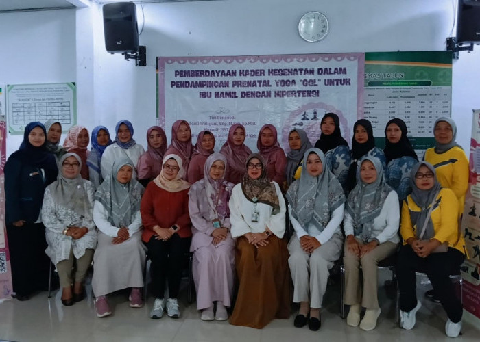 Tim Dosen Poltekkes Kemenkes Tasikmalaya Tekan Angka Kematian Ibu dengan Ajarkan Yoga GCL