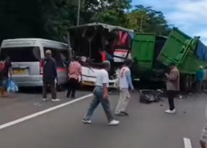 Kecelakaan di Tol Purbaleunyi Km 97 Hari Ini, Ada 6 Kendaraan yang Terlibat