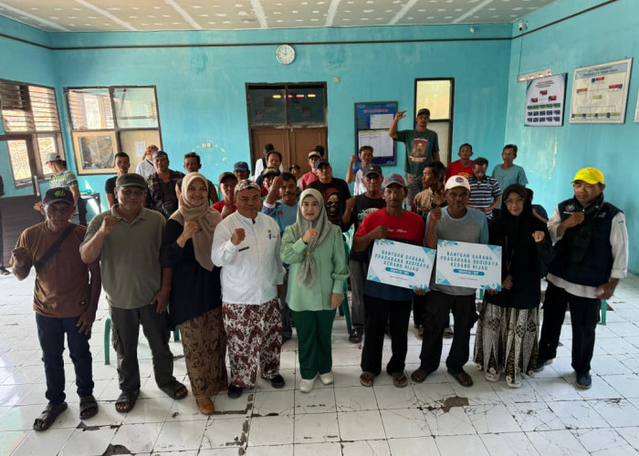 Dukung Budidaya Kerang Hijau, Pemkot Cirebon Salurkan Dua Unit Rumpon