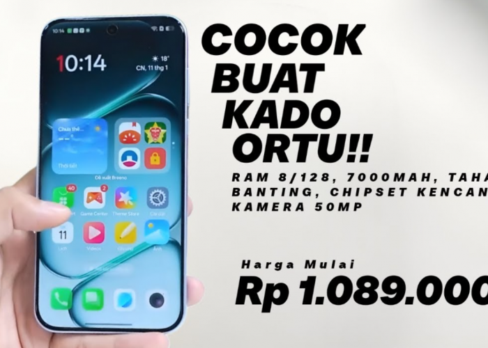 5 Pilihan Hp Android Harga 1 Jutaan dengan RAM Besar, Penyimpanan 12/256 GB Didukung Baterai 7000 mAh