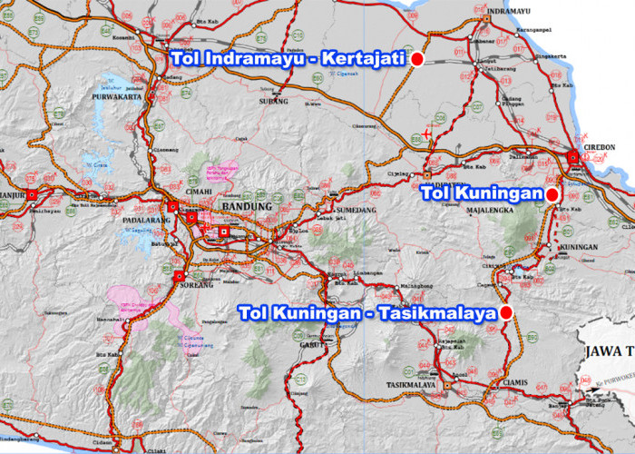 3 Rencana Jalan Tol yang akan Dibangun di Wilayah 3 Cirebon, Kuningan Ada 2 Ruas, Tersambung ke Tasikmalaya