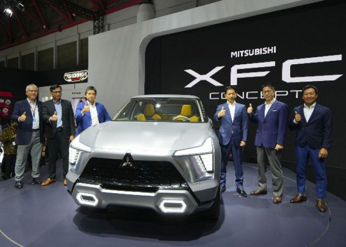 MMKSI Hadirkan Mobil Konsep Compact SUV Mitsubishi XFC Concept di IIMS 2023