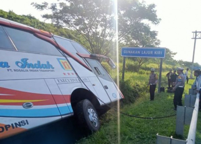 Sebelum Kecelakaan, Bus Rosalia Indah Sempat Berhenti di KM 227 Tol Kanci-Pejagan, Ini yang Dilakukan..