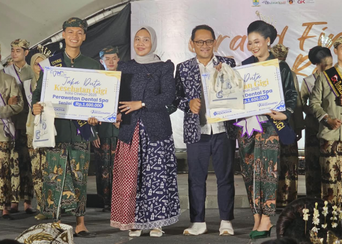 HDC Nobatkan Jaka dan Rara Duta Kesehatan Gigi Kota Cirebon 2026