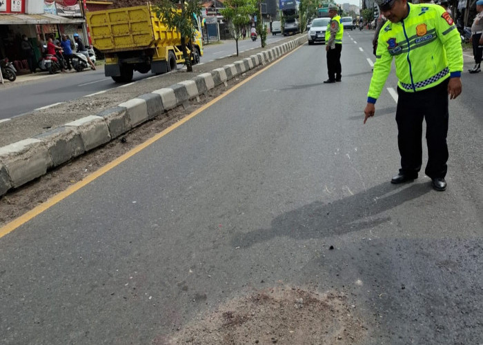 Jalur Pantura Cirebon Kembali Memakan Korban, Penumpang Sepeda Motor Tewas Terlindas Tronton