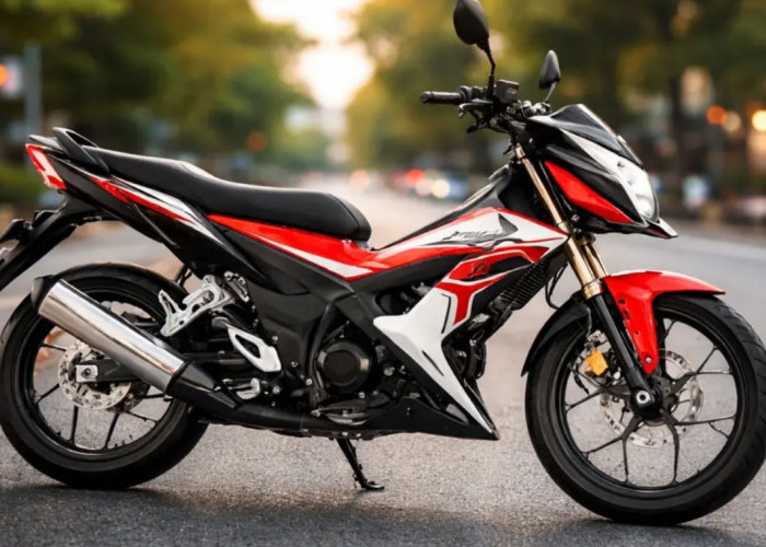 Honda Sonic 185R 2025 Menggila, Mesin 185 cc 20 PS Dijuluki Satria Killer