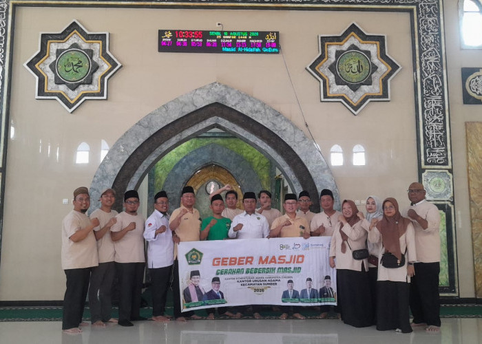 Geber Masjid Serentak, Kemenag Kabupaten Cirebon Libatkan Ratusan Masjid