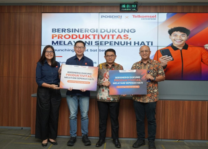 Telkomsel dan PosDigi Luncurkan Paket Sat Set Pos, Harga Mulai Rp12 Ribu