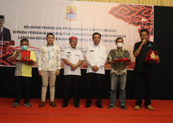 Apresiasi Terhadap Investor yang Tepat Waktu Laporkan LKPM, Pemerintah Kabupaten Cirebon Beri Penghargaan