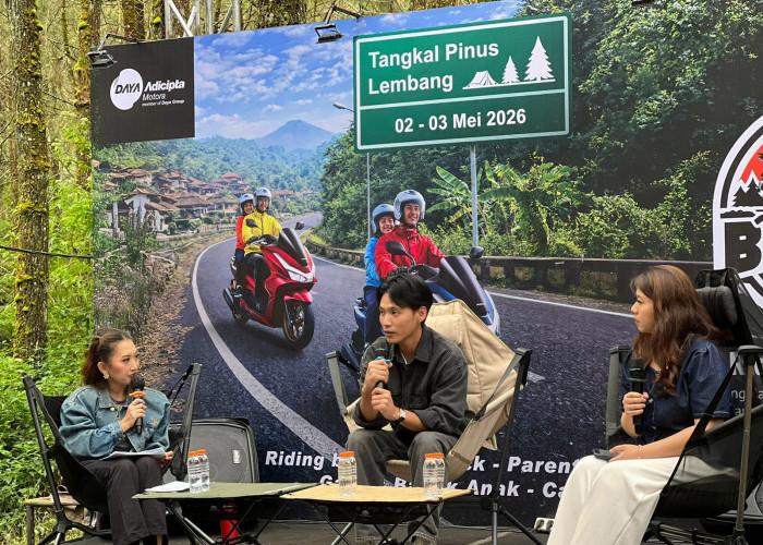 Bikers Playland, Momen Spesial Ayah dan Anak Bersama Honda di Tangkal Pinus Lembang