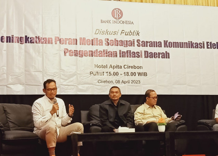 Diskusi Publik Bank Indonesia Cirebon: Media Sarana Komunikasi Pengendalian Inflasi Daerah