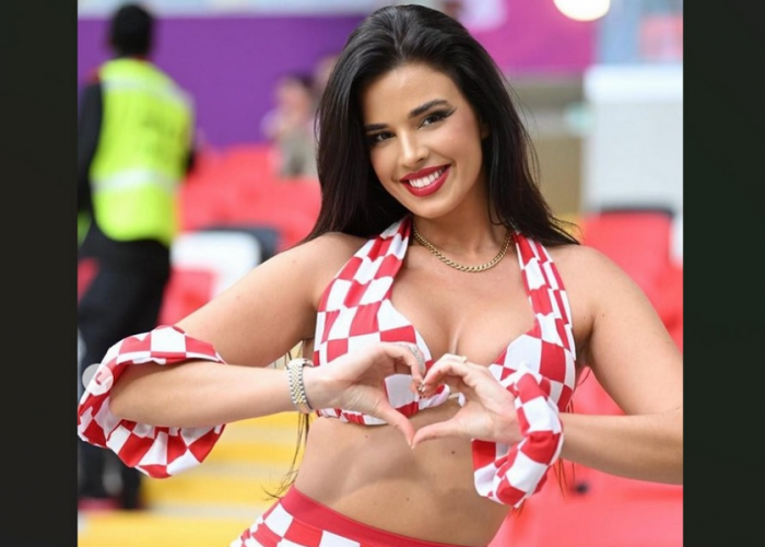 Khusus Dewasa, Ini Janji Ivana Knoll Jika Kroasia Juara Piala Dunia 2022
